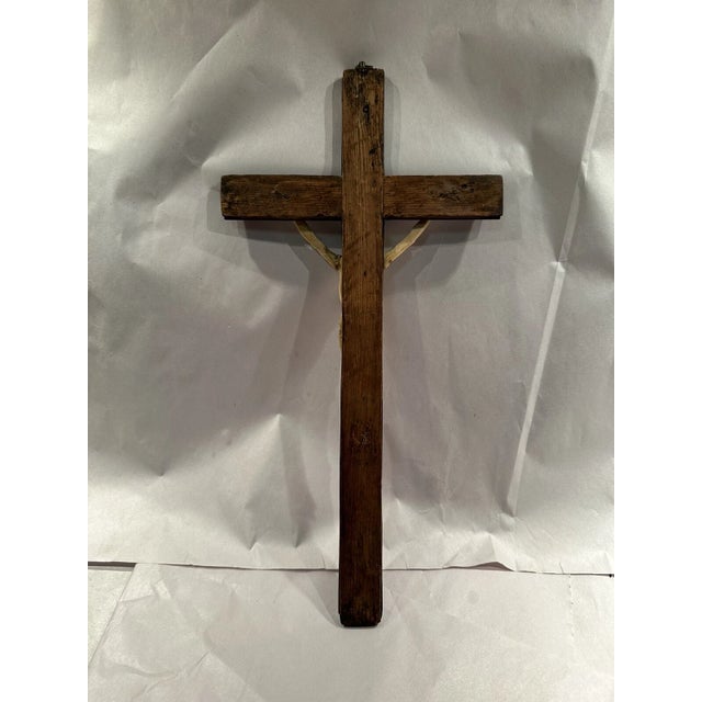 Brown 17th - 18th Century Flemish Crucifix For Sale - Image 8 of 11