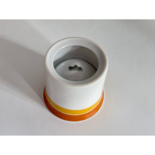 Modern Berlin 4130 Egg Cup Service by Hans-Theodor Baumann for Rosenthal, Germany, 1966, Set of 6 For Sale - Image 3 of 6