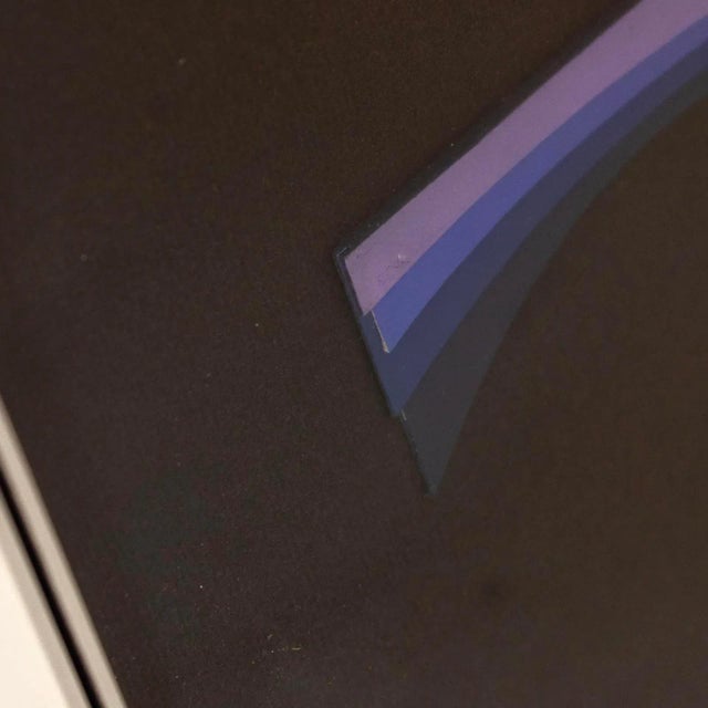 Italian Modern Collage Poster by Angela Trapani, 1981 For Sale - Image 7 of 9