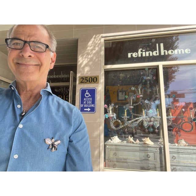 1950s Vintage Hector Aguilar Taxco Mexico Sterling 940 Brooch For Sale - Image 5 of 5