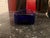 1980s Vintage Blenko, Cobalt Blue “Puzzle Piece” Vase For Sale - Image 5 of 10