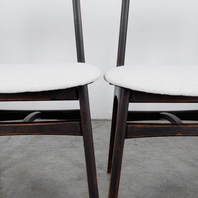 Mid-Century Modern Mid-Century Modern Upholstered Dining Chairs- Set of 6 For Sale - Image 3 of 12