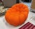 Roche Bobois Bubble Pivoting Armchair, upholstered in orange Techno 3D fabric. Designed by Sacha Lakic. Excellent Condition.