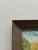 Wood 1970s Landscape Painting of River Beside a Tree & a White Broken Picket Fence, Signed Mary J. Kinderman For Sale - Image 7 of 10