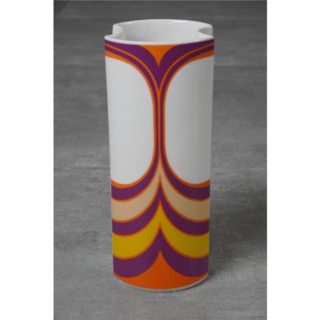 Vintage Porcelain Vase from Krautheim & Adelberg, 1970s, in Very Good conditions. Designed 1970 to 1979 This piece has an...