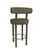 Collector Modern Moca Bar Chair in Safire 05 Fabric by Studio Rig For Sale - Image 4 of 7
