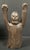 Wood Set of Four Folk Art Carved Wooden Ghost Sculpture For Sale - Image 7 of 9