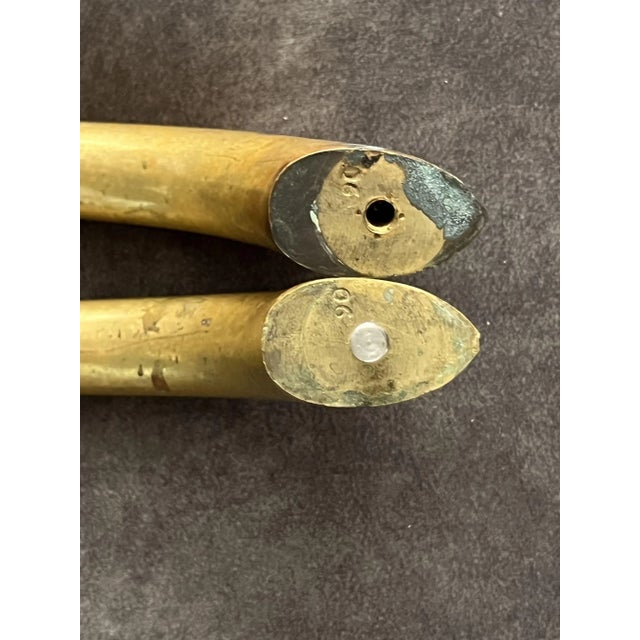 Early 20th Century Antique Bronze Handles, 1900, Set of 2 For Sale - Image 5 of 12