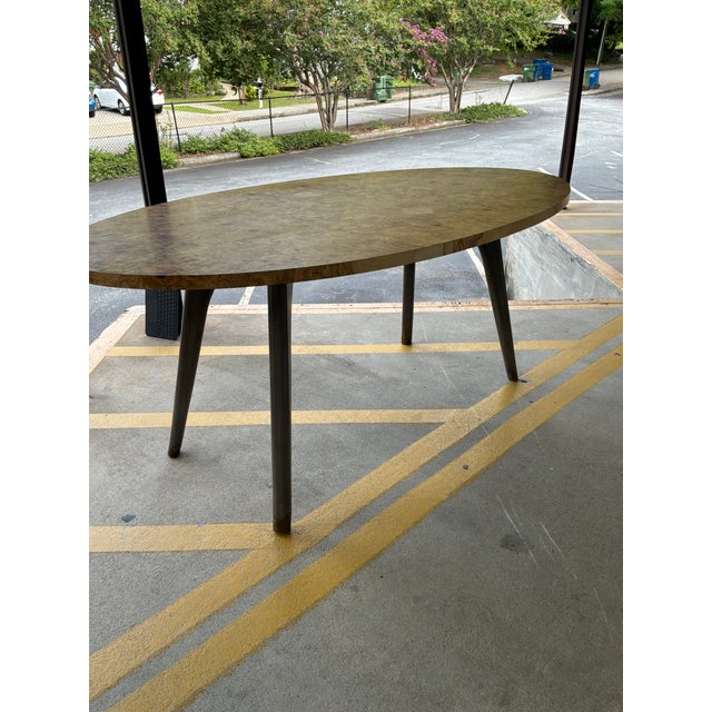 Made Goods Co Alder Oval Dining Table For Sale - Image 9 of 14