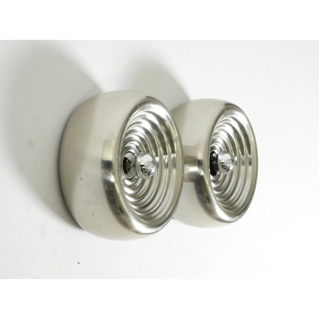 Pair of original 1970s wall lamps by the famous italian designer brothers achille and piergiacomo castiglioni. model:...