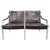 Leather Sofa attributed to Preben Fabricius and Jorgen Kastholm for Walter Knoll, 1960 For Sale - Image 10 of 10