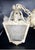 A lovely vintage light from the middle of the century. This 4-panel pendant light could work indoors or outdoors and...