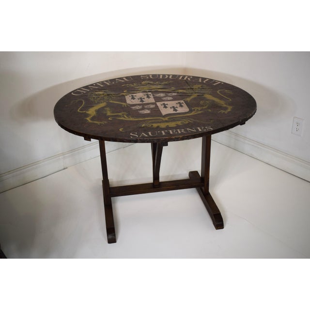 Mid 19th-Century French Wine Tasting Table For Sale - Image 4 of 6