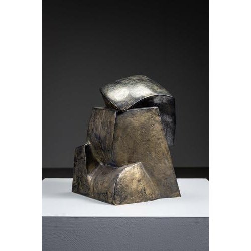 Abstract Sculpture by Cor Dam Cor Dam (1935-2019) period: 1975-1990 origin: The Netherlands dimensions (cm): h37 x w25 x...