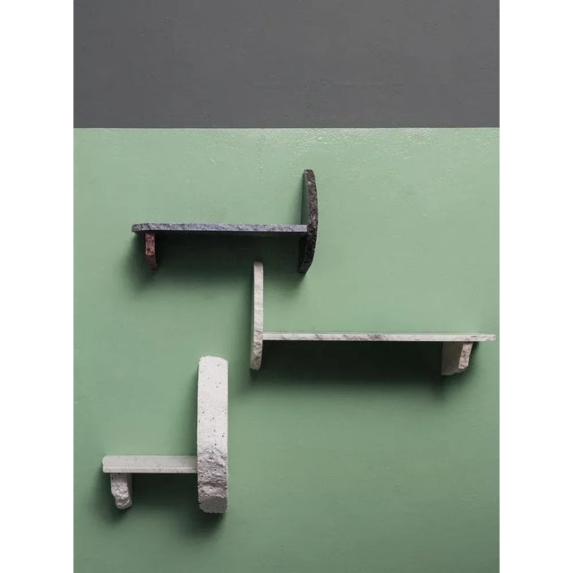 Contemporary Marble Duo Shelf by Ilaria Bianchi For Sale - Image 3 of 6