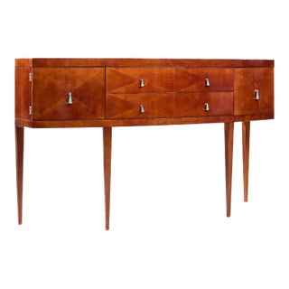 Late 20th Century Michael Vanderbyl for Baker Furniture Archetype Mahogany Console Credenza For Sale