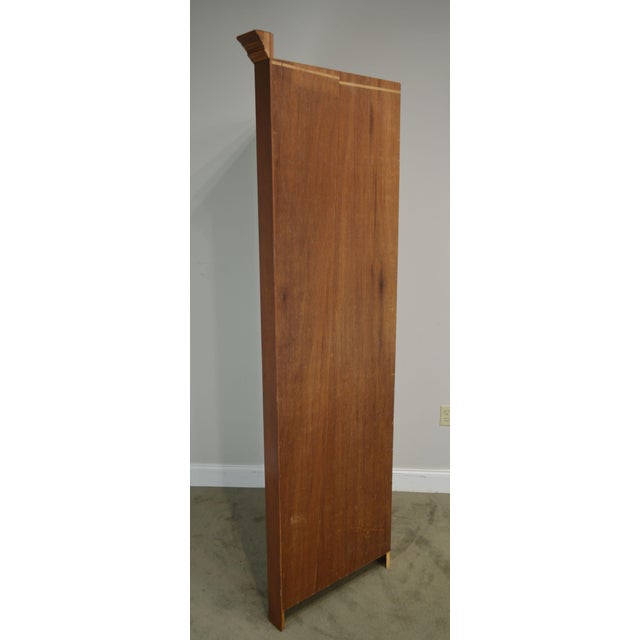 Hand Crafted Solid Cherry Wood Country Style Corner Cabinet By