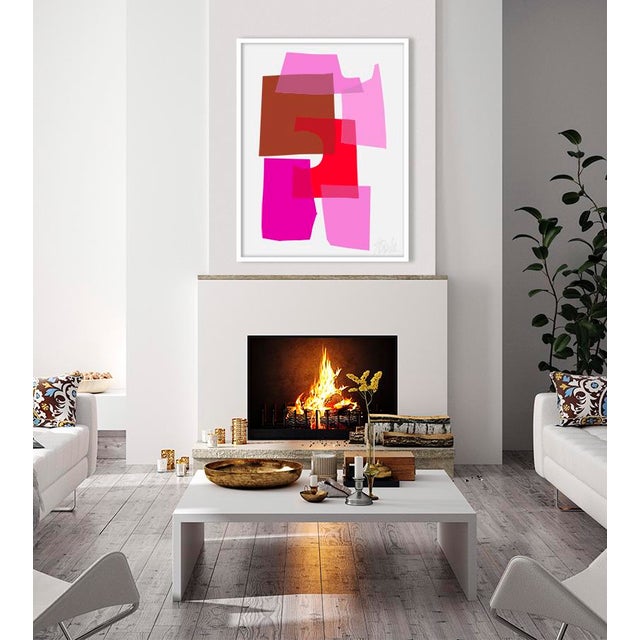 "Pink and Chocolate" by Liz Roache (pink, red, brown) Chocolate and pinks complement each other perfectly. This color...