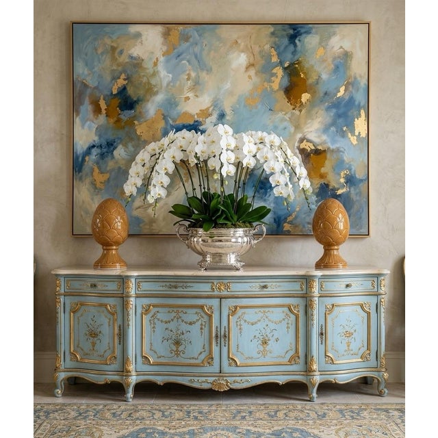 Amber Pair of Vintage Mid-Century Italian Ceramic "Pigna" Pinecone Finials For Sale - Image 8 of 10