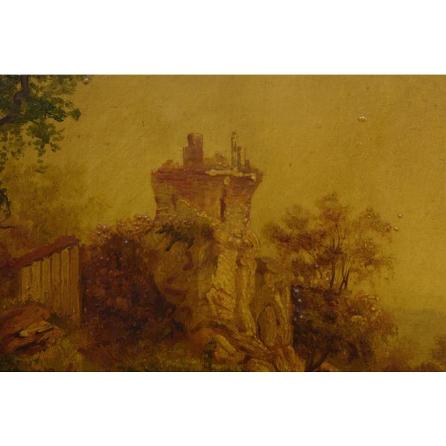 Landscape, Italy, Oil on Canvas, Framed For Sale - Image 5 of 7