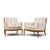 Mid-Century Modern Robsjohn Gibbings for Widdicomb Mid Century Sabre Leg Lounge Chairs - Pair For Sale - Image 3 of 12