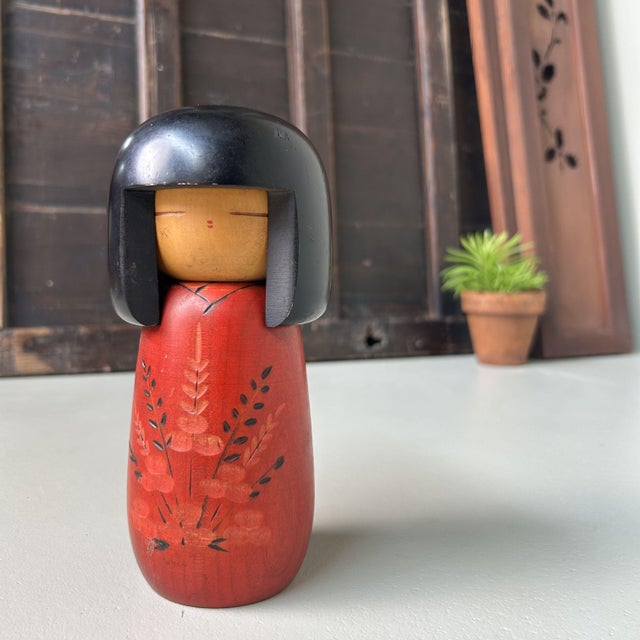 Mid-Century Modern Vintage Kokeshi by Masae Fujikawa, 1970s For Sale - Image 3 of 9
