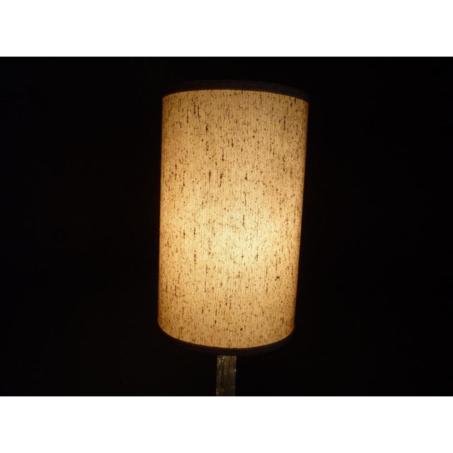 Space Age Ice Glass Floor Lamp, 1960s For Sale - Image 9 of 18