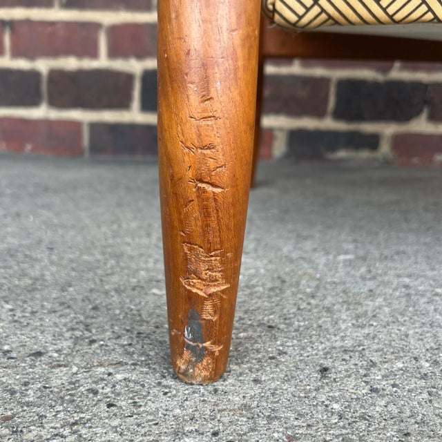 Danish Recliner With Ottoman For Sale - Image 11 of 13