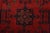 Red Turkmen Rug 4'4'' X 6'6'' Red Wool Hand-Knotted Oriental Carpet For Sale - Image 8 of 13