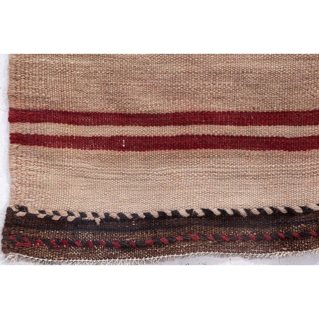 Textile Doris Leslie Blau Vintage Turkish Kilim Rug For Sale - Image 7 of 9