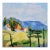 Contemporary Impressionist Landscape Oil Painting For Sale