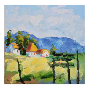 Modern Contemporary Impressionist Landscape Oil Painting