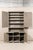 Taupe Early 19th Century Swedish Painted Skap Cabinet For Sale - Image 8 of 18