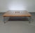 Coffee Table with Cork and Glass Top For Sale - Image 14 of 18