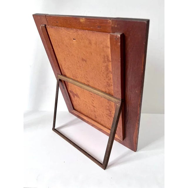Early 20th Century French Art Deco Wooden Picture Frame For Sale - Image 5 of 10