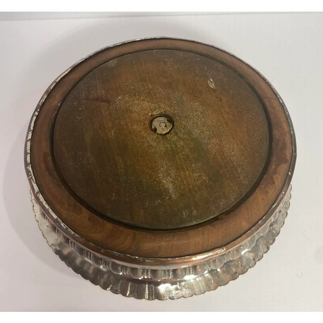 Early 19th Century Antique English Silverplate Wine Coaster For Sale - Image 5 of 5