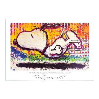 Tom Everhart Snoopy Poster For Sale
