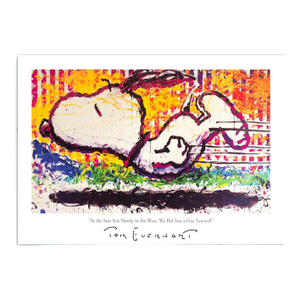 Tom Everhart Snoopy Poster