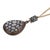 19th Century Victorian 2.50 Carat Diamond 18k Gold and Silver Necklace For Sale - Image 4 of 6