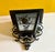 1960s Danish Wrought-Iron Wall Lantern For Sale In New York - Image 6 of 7