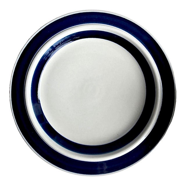 Cream Vintage Arabia Finland Anemone Dinner Plates Designed by Ulla Procope, Set of 10 Pieces For Sale - Image 8 of 14