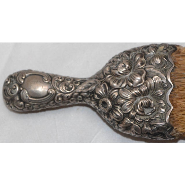Victorian Victorian Sterling Whisk Crumb Brush For Sale - Image 3 of 5