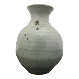 Small Chinese Longquan Celadon Glazed Pottery Vase