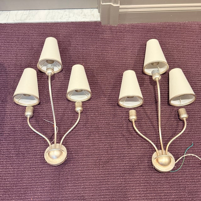 Visual Comfort Aerin Montreuil Small Wall Sconces - Pair For Sale In Washington DC - Image 6 of 7