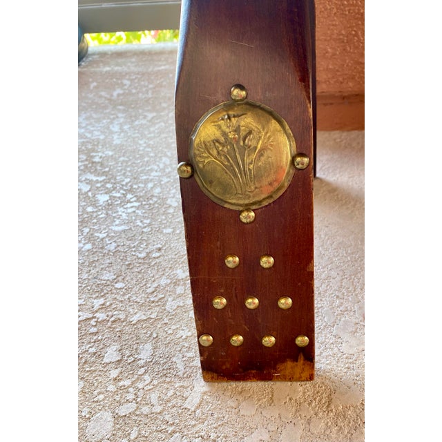 Vintage Camel Saddle Stool For Sale - Image 4 of 7