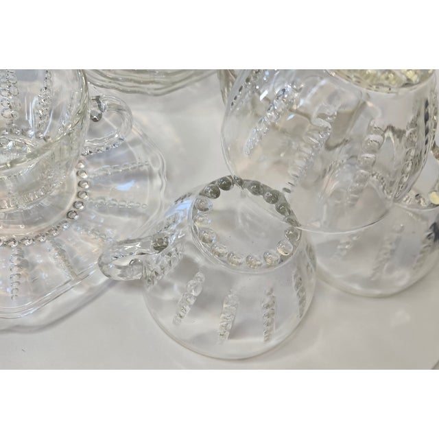 Vintage Coastal Starburst Teaset- Set of Twelve For Sale - Image 9 of 16