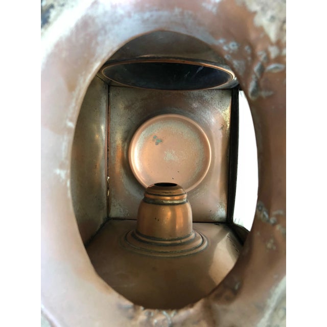 19th C. Antique Italian Carriage Lantern For Sale - Image 4 of 10