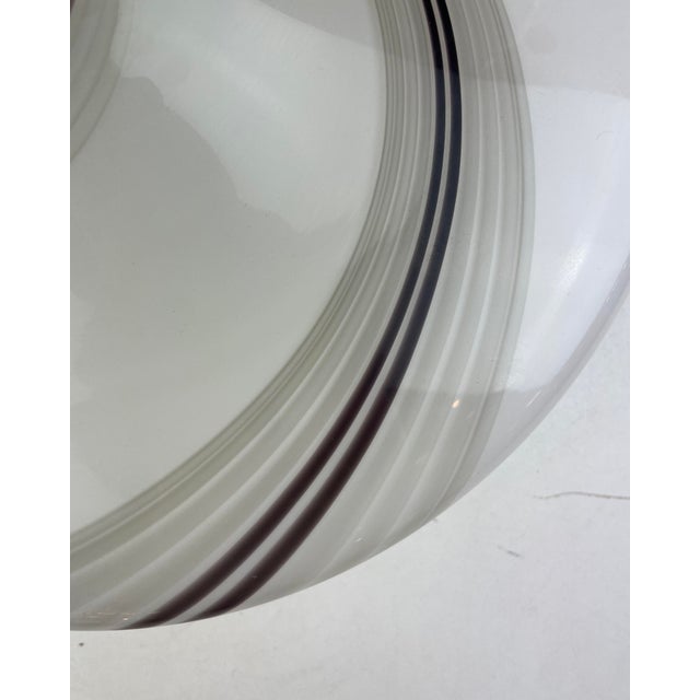 Murano Ceiling Lamp in the style of Tagliapietras, Italy, 1980s For Sale - Image 6 of 8