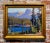 Irving Kraut Manoir -Lake George in the Sierra Mountain-Impressionist Oil painting California Impressionist - Oil painting...