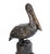 Black Bronze Pelicans on Mooring Posts, Late 20th Century, Set of 2 For Sale - Image 8 of 17